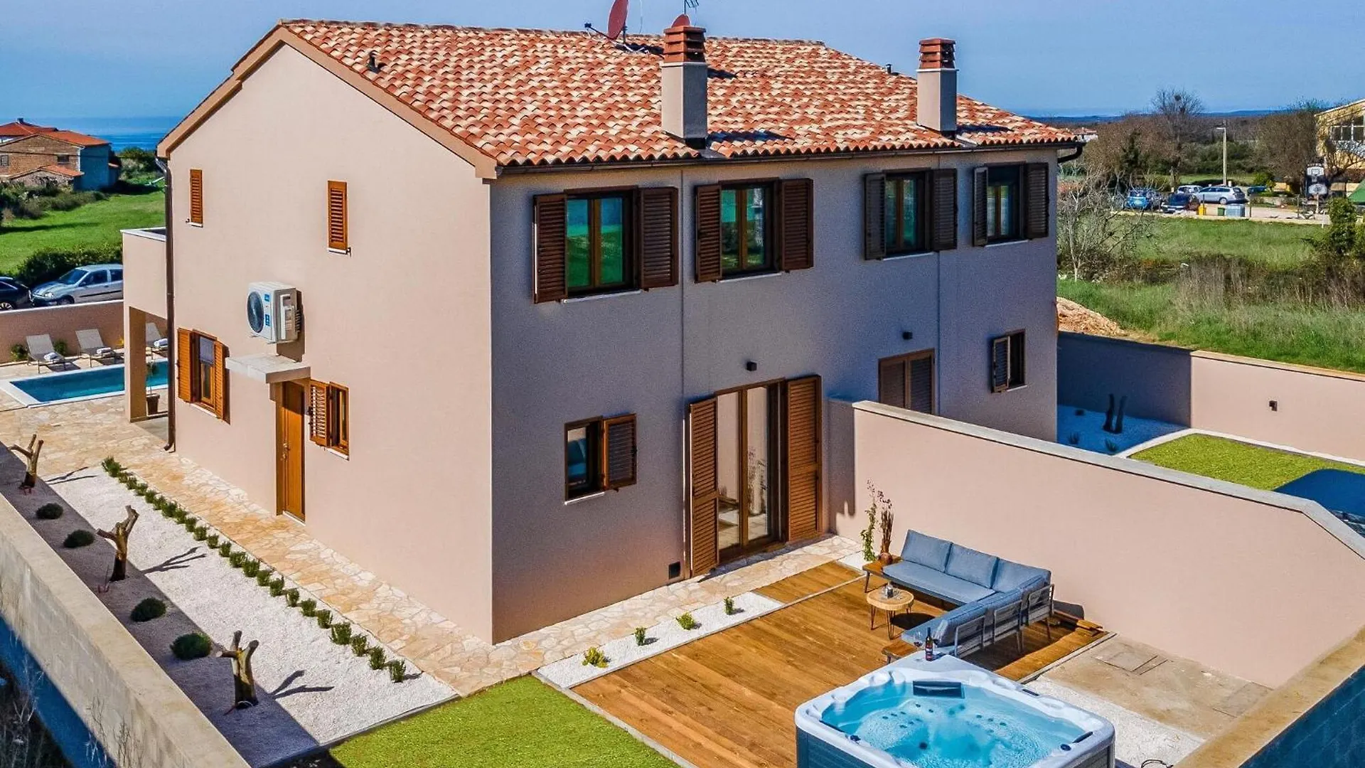 Modern Home With Swimming Pool And Wellness Vodnjan